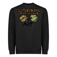 Black nanny of both Heavyweight Sweatshirt - CowhideDigitalArt
