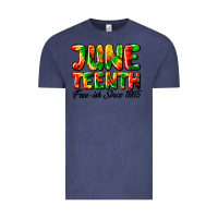 Vintage Denim juneteenth free ish since 1865 Vintage Tee - HRA Design Shop