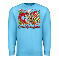 Ocean Blue CNA Certified Nursing Assistant Christmas Premium Sweatshirt - MaliasSmallBusiness