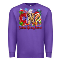 Purple CNA Certified Nursing Assistant Christmas Premium Sweatshirt - MaliasSmallBusiness