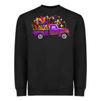 Black mardi gras truck Heavyweight Sweatshirt - FaDigitalArtStudio