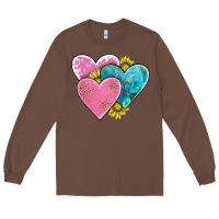 Chestnut hearts Long Sleeve Tee - AdoDesignShop
