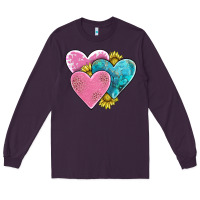 Plum hearts Long Sleeve Tee - AdoDesignShop
