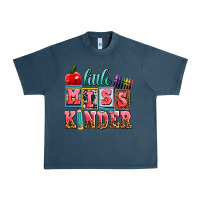 Midnight Navy little miss kinder Urban Heavy Tee - AdoDesignShop