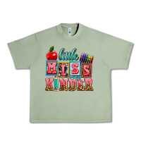 Oil Green little miss kinder Urban Heavy Tee - AdoDesignShop