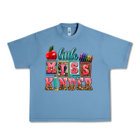 Pebble Blue little miss kinder Urban Heavy Tee - AdoDesignShop