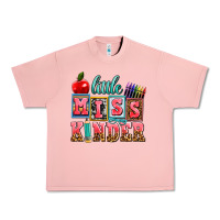 Salmon little miss kinder Urban Heavy Tee - AdoDesignShop