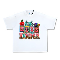 White little miss kinder Urban Heavy Tee - AdoDesignShop