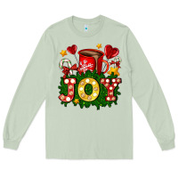 Matcha christmas joy coffee and candies Long Sleeve Tee - AdoDesignShop
