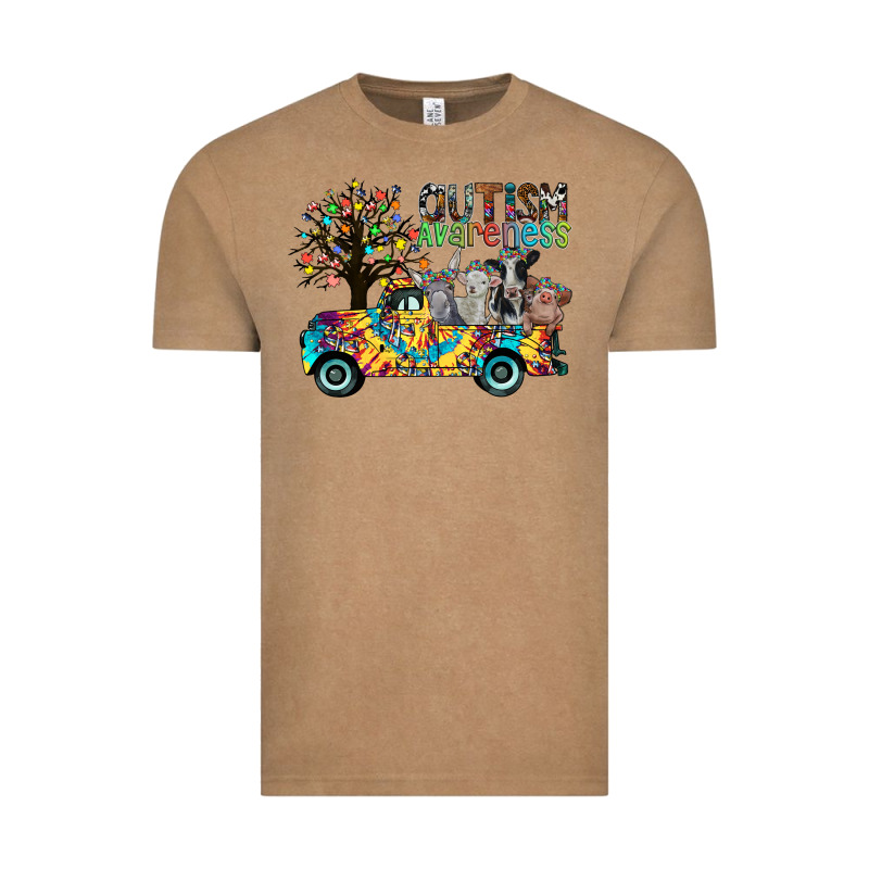 Autism Avareness3 Vintage Tee by CowhideDigitalArt | Teevron