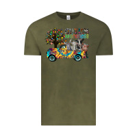 Vintage Olive autism avareness3 Vintage Tee - CowhideDigitalArt