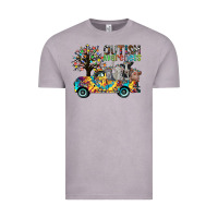 Vintage Zinc autism avareness3 Vintage Tee - CowhideDigitalArt