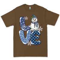 Cacao love snowman Premium Tee - MaliasSmallBusiness