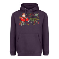 Plum heaux heaux heaux Heavyweight Hoodie - MaliasSmallBusiness