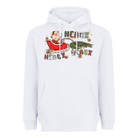 White heaux heaux heaux Heavyweight Hoodie - MaliasSmallBusiness