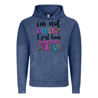 Vintage Denim ı'm not bossy ı just have leadership skills Vintage Hoodie - FaDigitalArtStudio