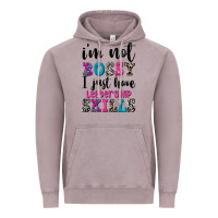 Vintage Zinc ı'm not bossy ı just have leadership skills Vintage Hoodie - FaDigitalArtStudio