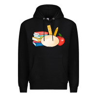 Black back to school custom Premium Hoodie - AdoDesignShop