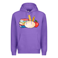 Purple back to school custom Premium Hoodie - AdoDesignShop