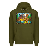 Army Green hump day camel and desert Premium Hoodie - BarkalooDesign
