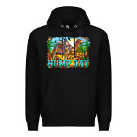 Black hump day camel and desert Premium Hoodie - BarkalooDesign