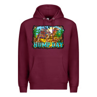 Burgundy hump day camel and desert Premium Hoodie - BarkalooDesign