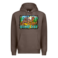Coffee hump day camel and desert Premium Hoodie - BarkalooDesign