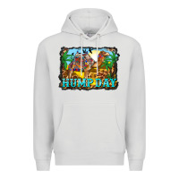 Dove Grey hump day camel and desert Premium Hoodie - BarkalooDesign