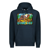 Navy hump day camel and desert Premium Hoodie - BarkalooDesign