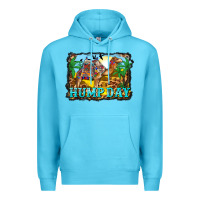 Ocean Blue hump day camel and desert Premium Hoodie - BarkalooDesign