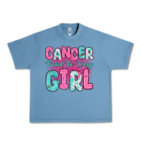 Pebble Blue cancer picked the wrong girl Urban Heavy Tee - JahusDesignShop