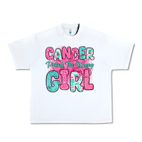 White cancer picked the wrong girl Urban Heavy Tee - JahusDesignShop