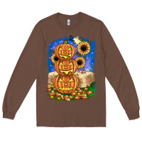 Chestnut pumpkin sunflower Long Sleeve Tee - JahusDesignShop