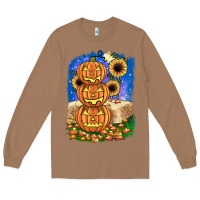 Toasted Coconut pumpkin sunflower Long Sleeve Tee - JahusDesignShop