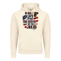 Vintage Artic Home of the free because of the brave 4th of july Vintage Hoodie - CowGirlArtShop