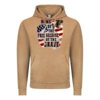 Vintage Camel Home of the free because of the brave 4th of july Vintage Hoodie - CowGirlArtShop