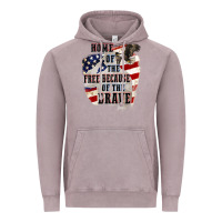 Vintage Zinc Home of the free because of the brave 4th of july Vintage Hoodie - CowGirlArtShop