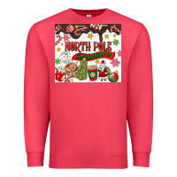 Cardinal North Pole Hot Chocolate christmas Premium Sweatshirt - MaliasSmallBusiness