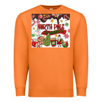 Carrot North Pole Hot Chocolate christmas Premium Sweatshirt - MaliasSmallBusiness