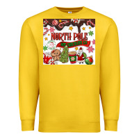 Lemon North Pole Hot Chocolate christmas Premium Sweatshirt - MaliasSmallBusiness