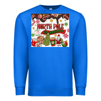 True Royal North Pole Hot Chocolate christmas Premium Sweatshirt - MaliasSmallBusiness