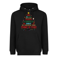 Black his name shall be Heavyweight Hoodie - MaliasSmallBusiness