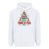 White his name shall be Heavyweight Hoodie - MaliasSmallBusiness