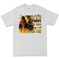 Dove Grey even in the midst of my storm i see god Premium Tee - MaliasSmallBusiness