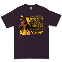 Plum even in the midst of my storm i see god Premium Tee - MaliasSmallBusiness