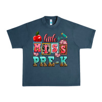 Midnight Navy little miss pre k Urban Heavy Tee - AdoDesignShop