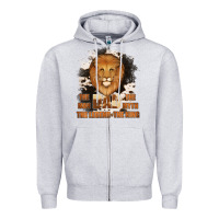 Heather Grey Dad The Man Cowhide Background Zipper Hoodie - Jasminsmagicworld