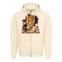 Sandshell Dad The Man Cowhide Background Zipper Hoodie - Jasminsmagicworld