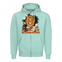 Seafoam Dad The Man Cowhide Background Zipper Hoodie - Jasminsmagicworld