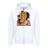 White Dad The Man Cowhide Background Zipper Hoodie - Jasminsmagicworld